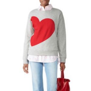 kate spade Tops - NWT Kate Spade Heart Sweatshirt kate spade Tops - NWT Kate Spade Heart Sweatshirt